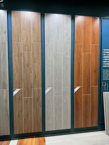 Wood tiles 200×1000 bedroom hotel room