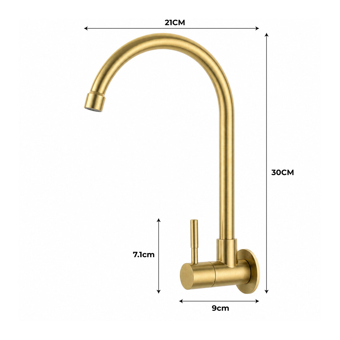 XH-134 SS304 faucet-bented