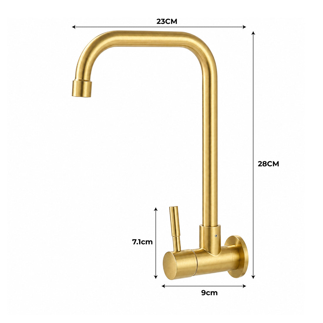 XH-135 SS304 faucet-bented