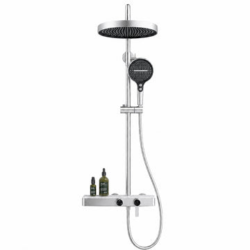 YH-004 Full Copper Pressurized Shower Set, Household Bathroom Shower Head