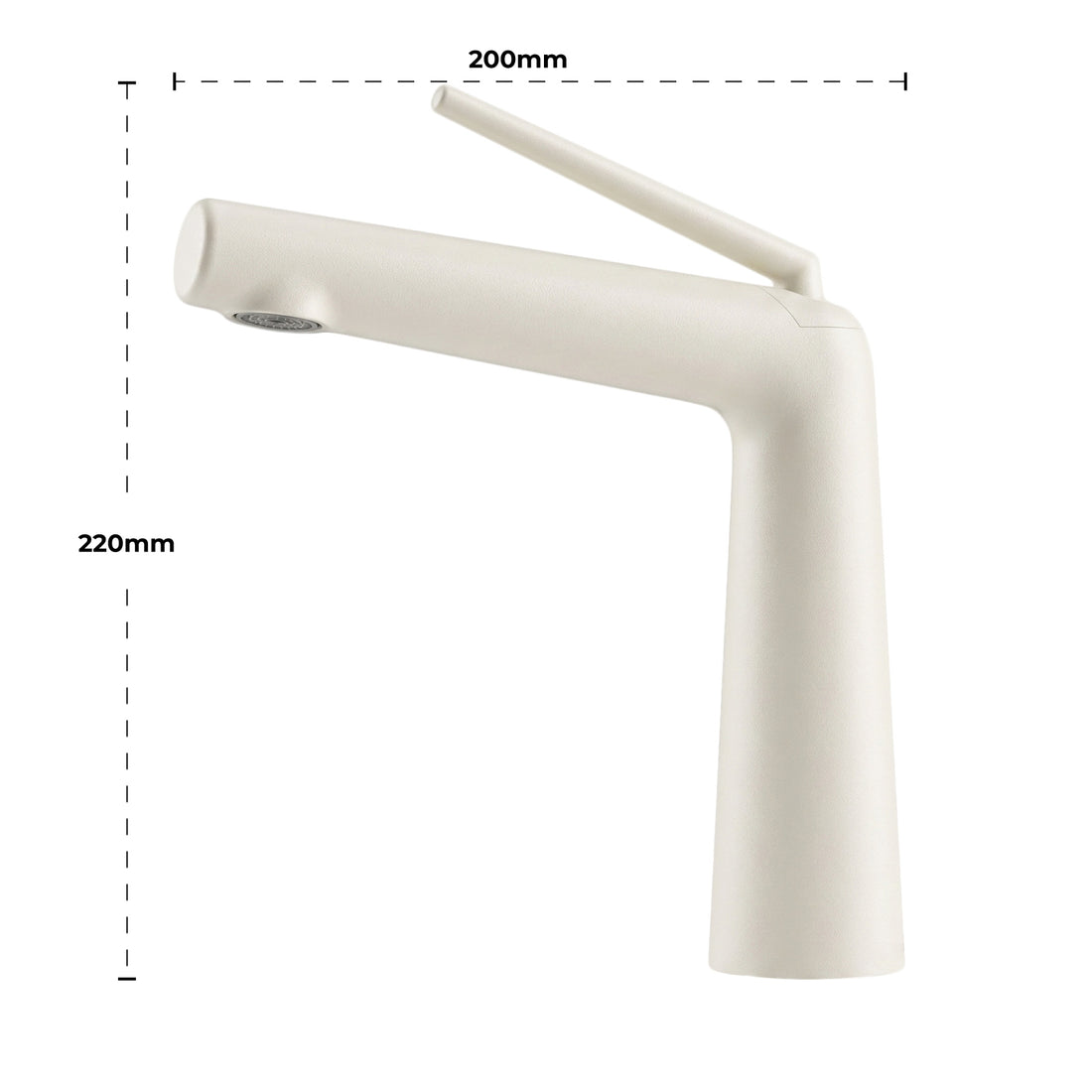 YH-014 Milk White Household Hot and Cold Sink Faucet