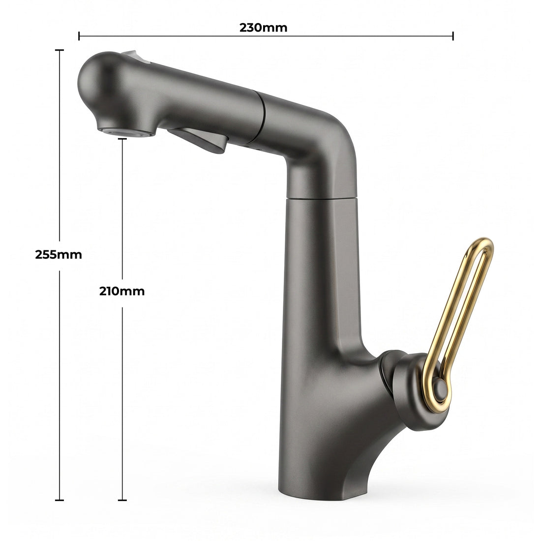 YH-016 All-copper bathroom hot and cold water faucet